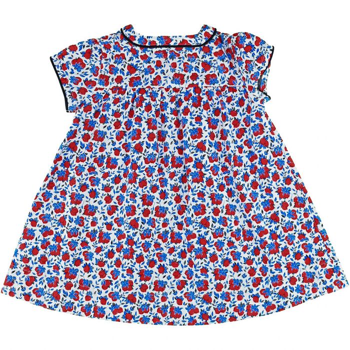 Robe à manches courtes 6 mois en coton Petit Bateau - photo numéro 2