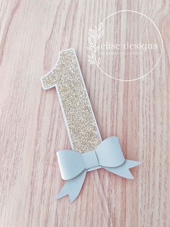 Décoration pour gâteau 1 an 