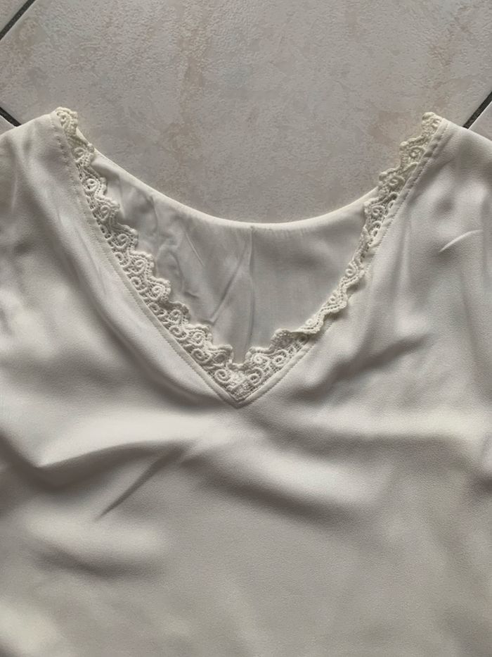 Robe fluide blanc cassé - photo numéro 2