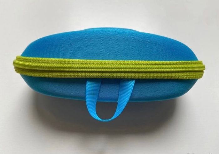 Étui à lunettes coque rigide bleu turquoise Décathlon - photo numéro 7