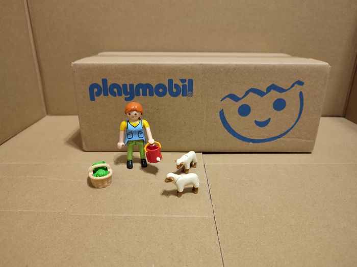 Playmobil 4765 Agricultrice avec moutons - occasion