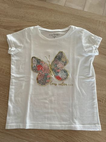 T-shirt papillon