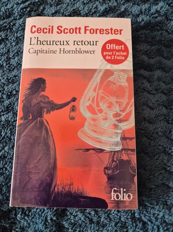 Livre titre L'heureux retour Capitaine Hornblower