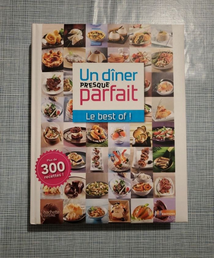 Livre de recettes "un dîner presque parfait"