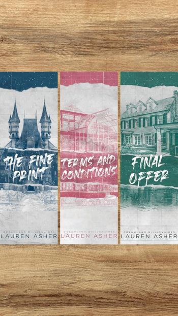 Marque page The Fine Print, Terms and conditions et Final offer tome 1 à 3