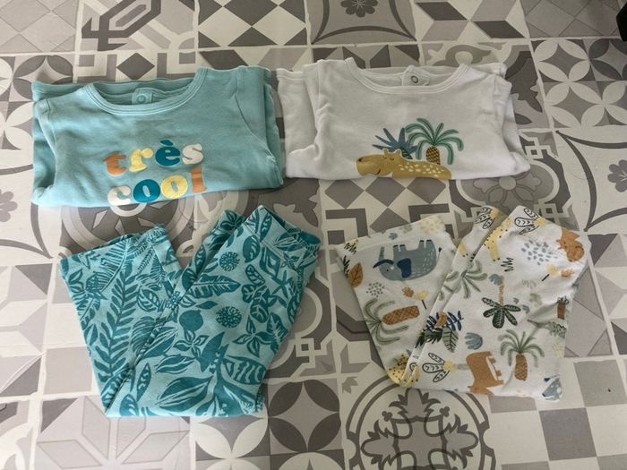 Lot pyjamas 18mois - photo numéro 2
