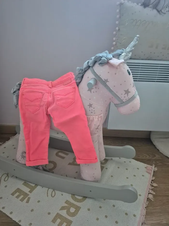 Pantalon skinny 3/4 obaibi 2ans 86cm - photo numéro 2