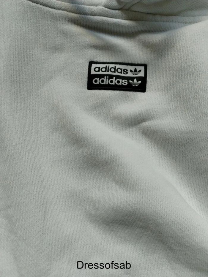 Hoodie Adidas Blanc - photo numéro 9