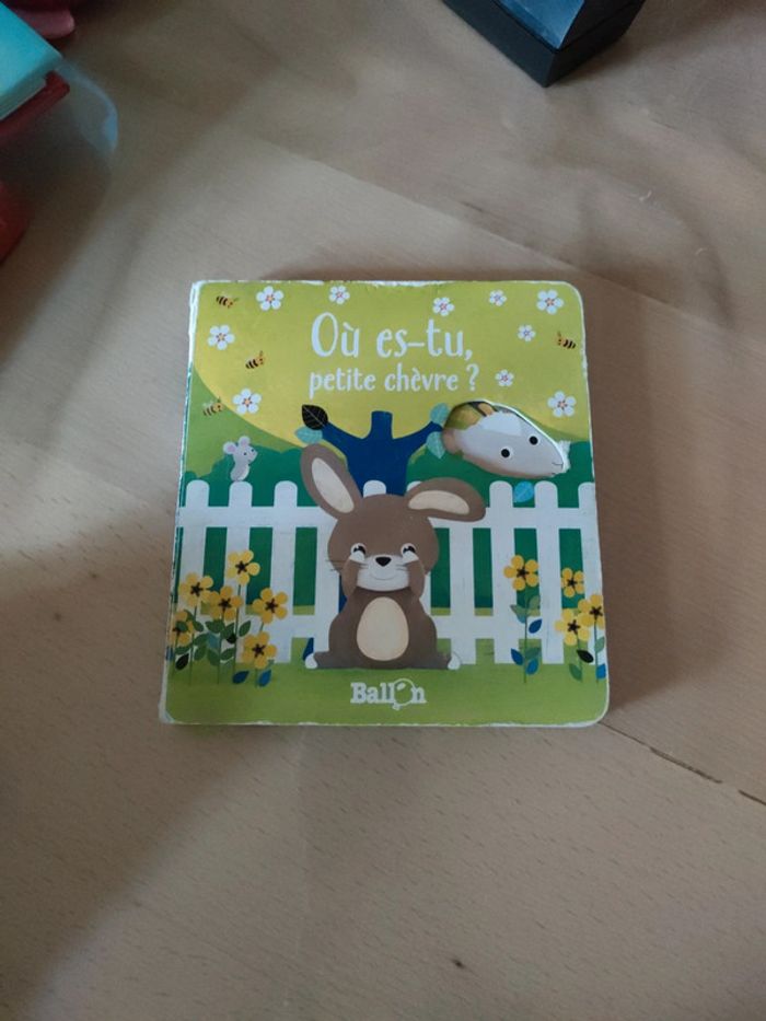 Livre où es tu petite chèvre dès 12 mois