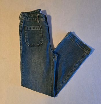 Jeans bleu femme Majolica avec les poches à l'avant