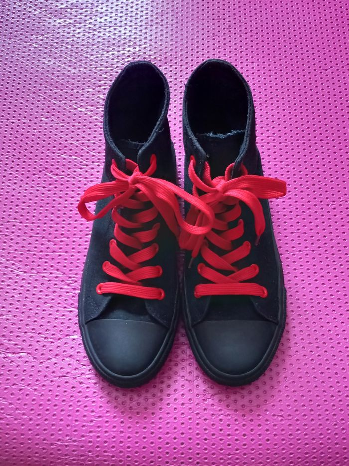 Baskets montantes 🎀💋