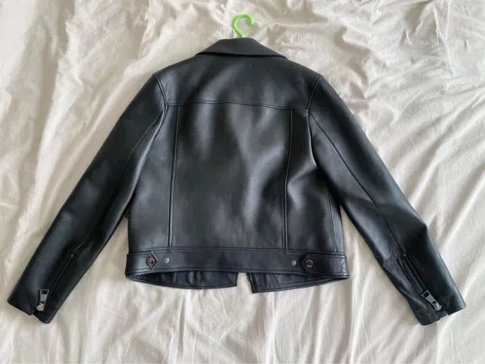 Sublime veste biker perfecto Karl Lagarfeld - photo numéro 2