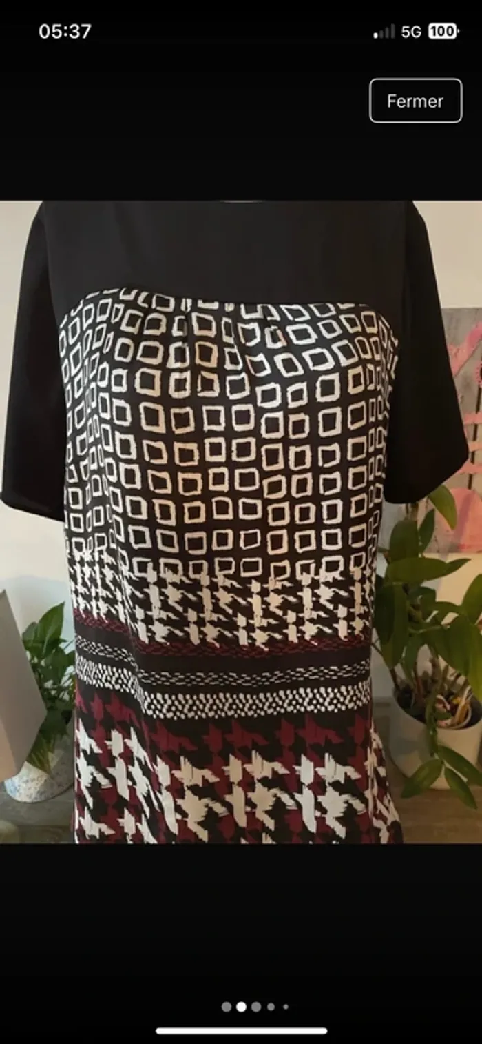 Magnifique robe casual en 42 de la boutique Promod neuve - photo numéro 2