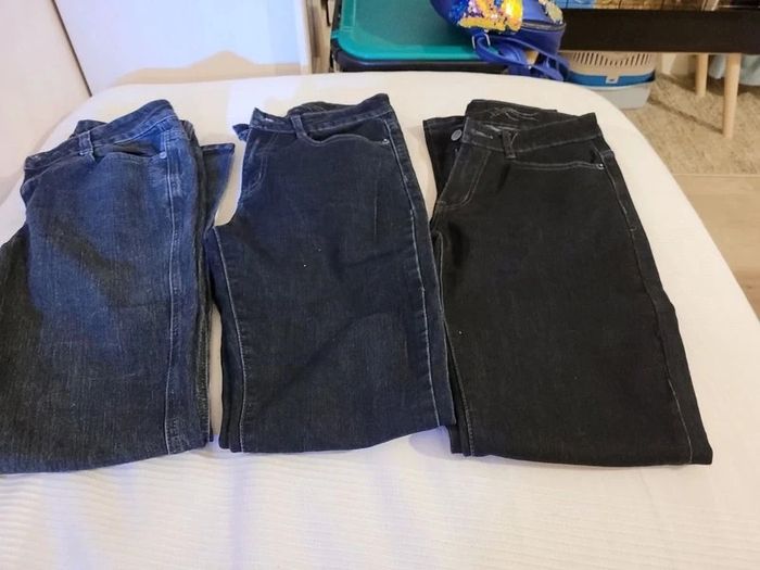 Lot de 5 jeans identiques denim taille 36