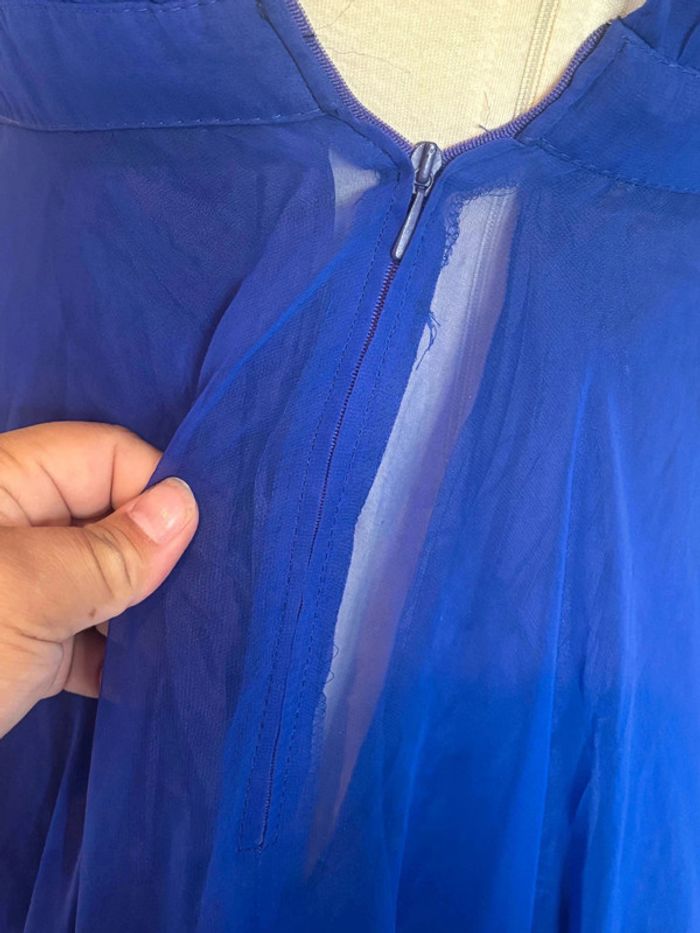 Magnifique robe de cérémonie longue taille 36 marque yvette - photo numéro 5
