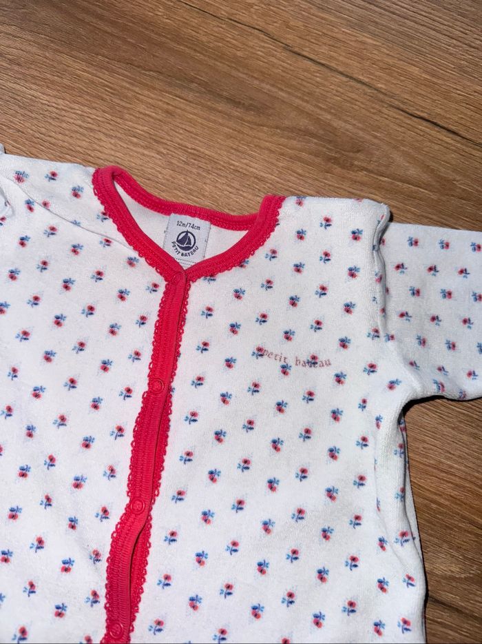 Pyjama petit bateau en velours - photo numéro 2