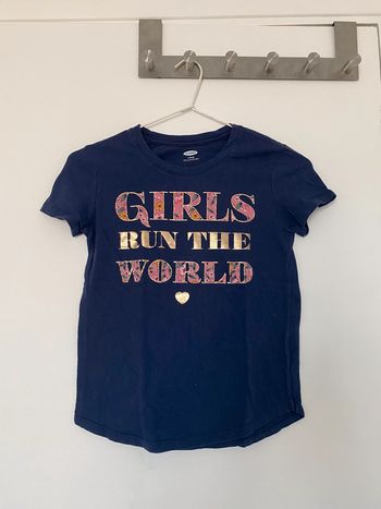 T-shirt marine Old navy 10/12 ans