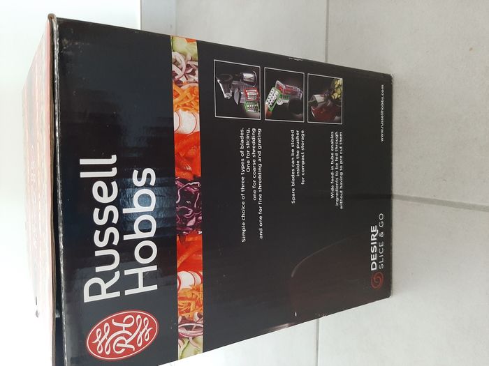 Hachoir/Rape électrique "Russell Hobbs" - Comme neuf - photo numéro 3