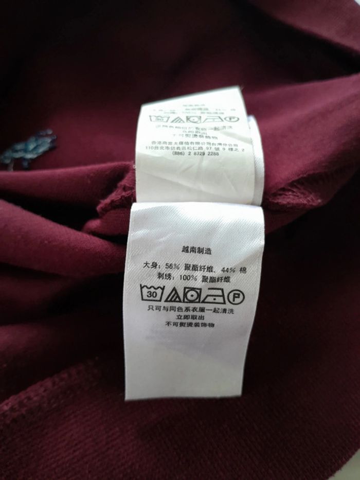 Sweat capuche polo ralph lauren brodé Pink pony xl - photo numéro 8