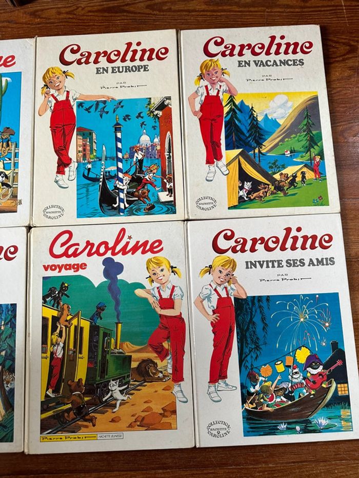 Lot de 6 livres anciens Caroline pierre probst albums rares vintage grand format - photo numéro 3