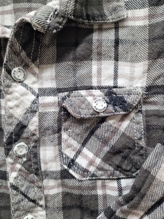 Noukie's - Chemise à carreaux, manches longues (18 mois) - photo numéro 3
