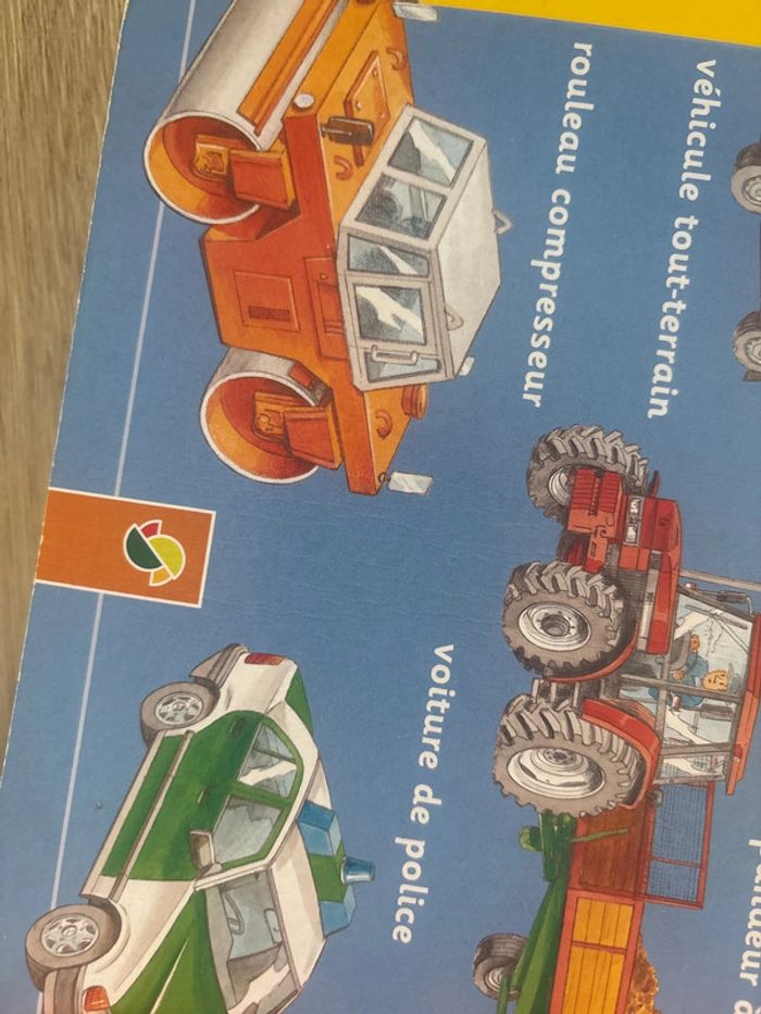 Livre Mon Imagier coloré Véhicules Utilitaires pour Enfants - photo numéro 6