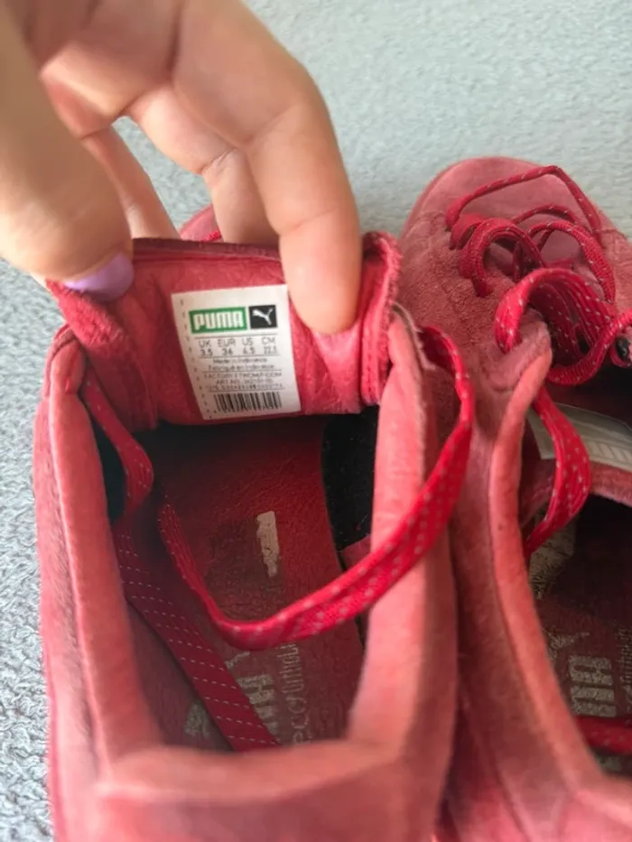 Puma Suede rouge – Taille 36 - photo numéro 6