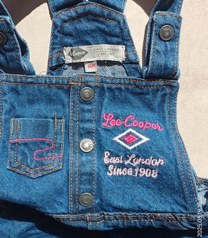 Robe en jeans Lee Cooper - 24 mois - photo numéro 3