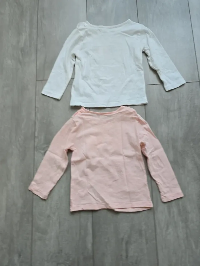 Lot de 2 Tshirt manche longue gemo - photo numéro 8