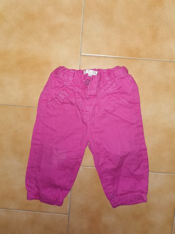 Pantalon fushia 12mois