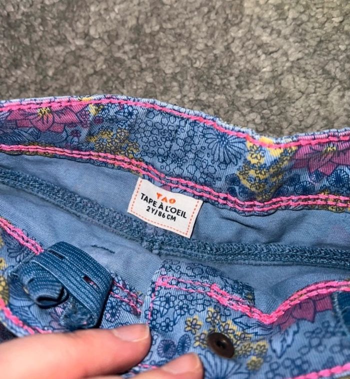 Short fleuri 2 ans - photo numéro 2