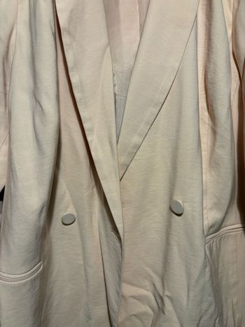 Blazer rose pâle kiabi taille 52 en très bon état 