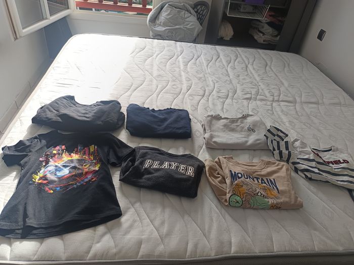 Gros lot garçon vêtement housse de couette serviette sac - photo numéro 10