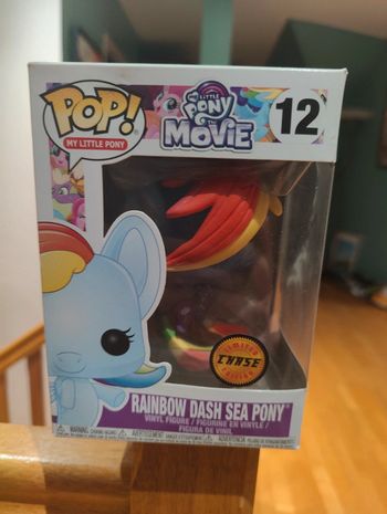Funko pop rainbow dash sea pony chase