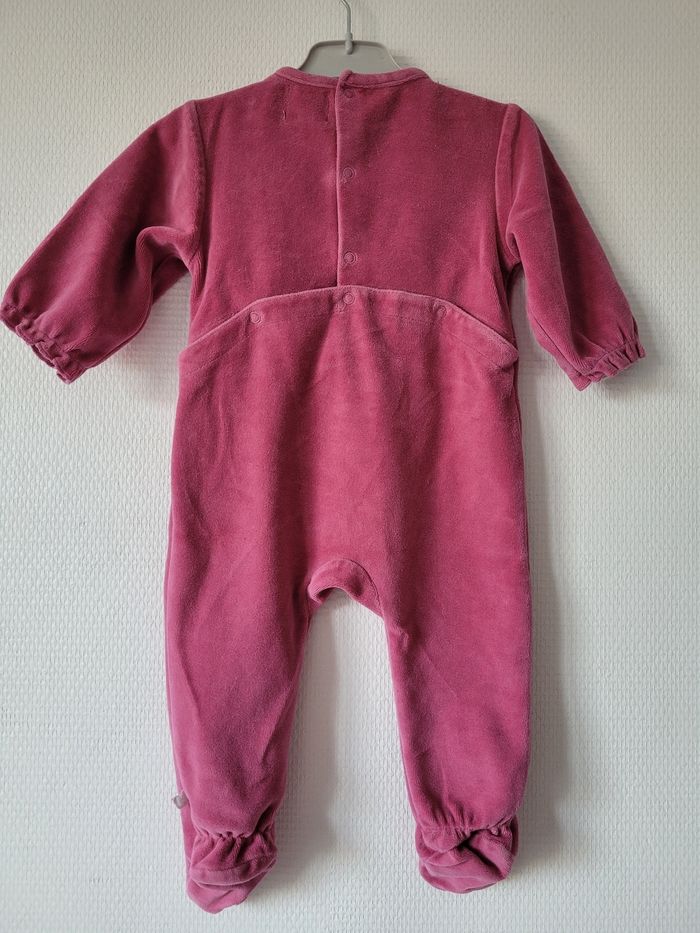 Pyjama rose Noukie's 12 mois TBE - photo numéro 4