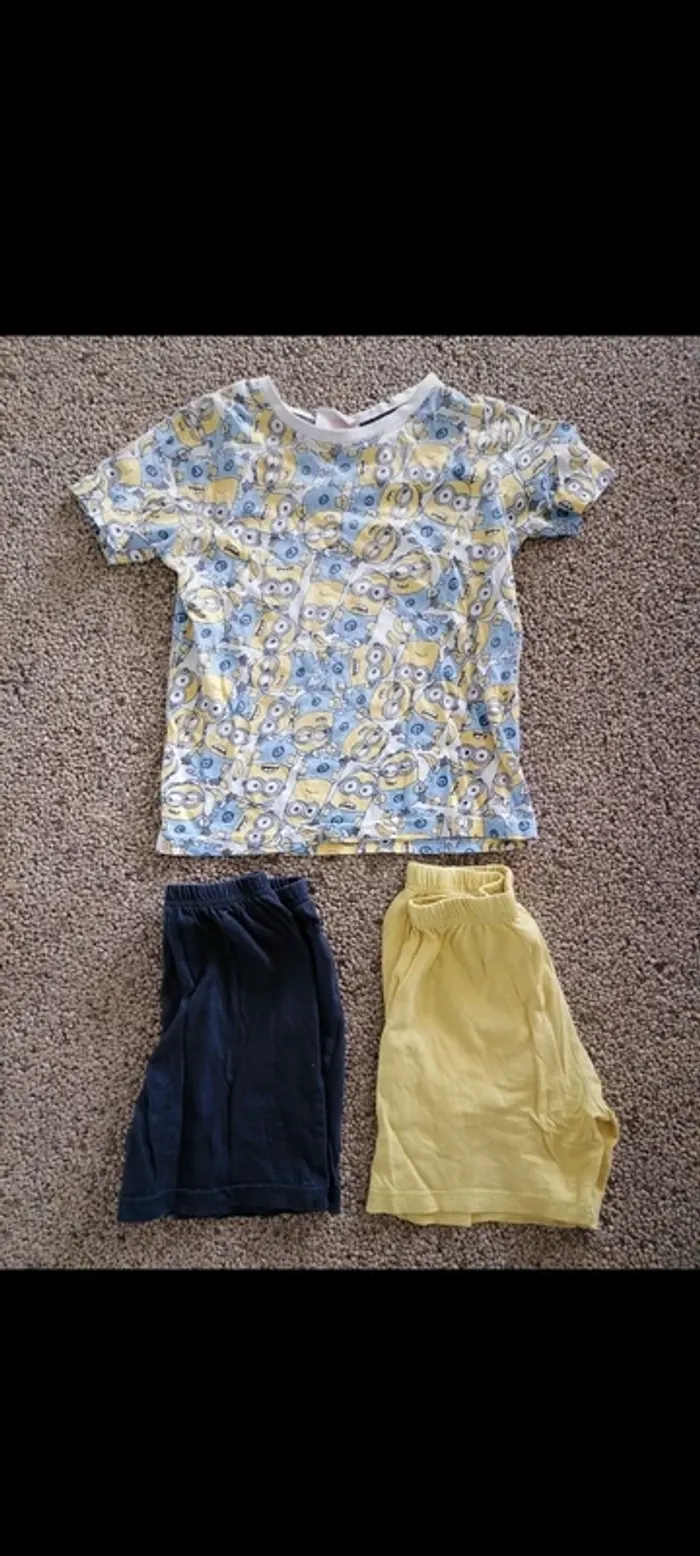 Pyjama short 5 ans minions