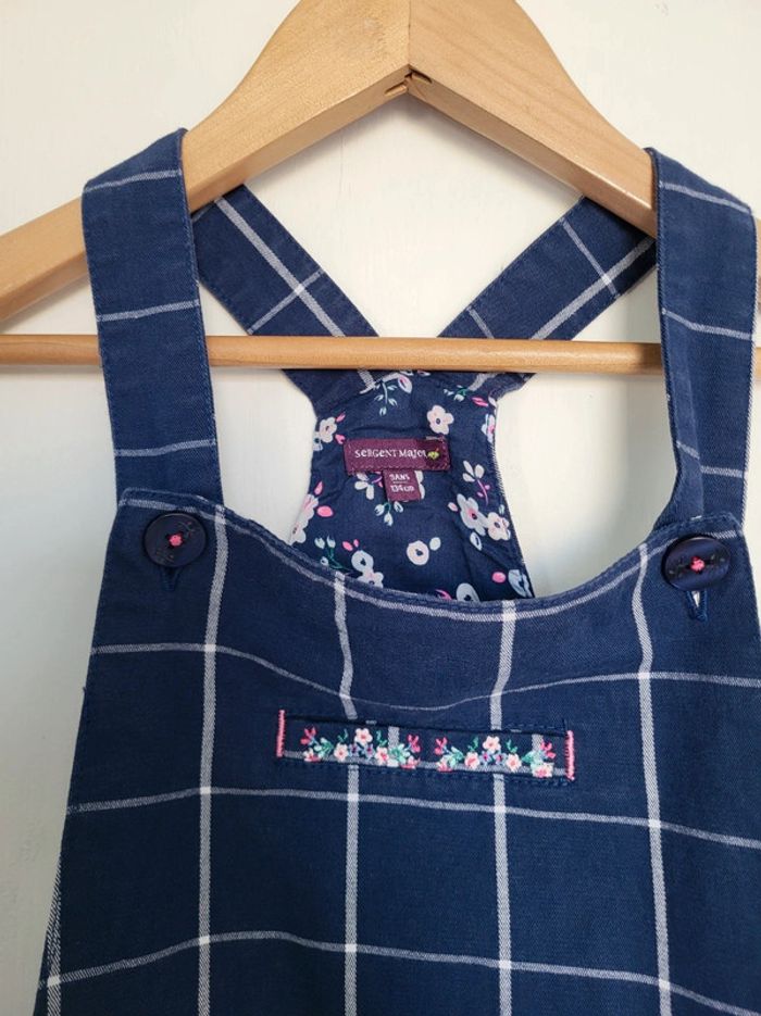 Robe salopette sergent major 9 ans comme neuve - photo numéro 2