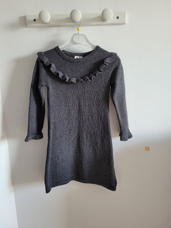 Robe manches longues grain de blé 6 ans