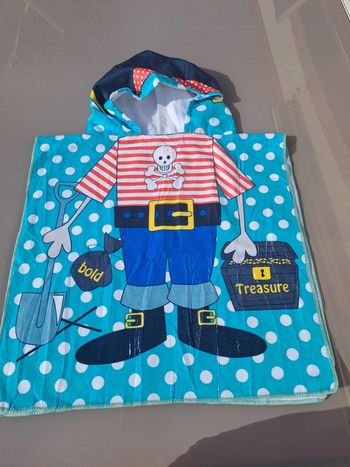 Cape de bain pirate