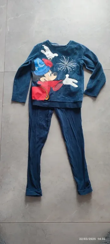 Pyjama mickey fantasia 10 ans