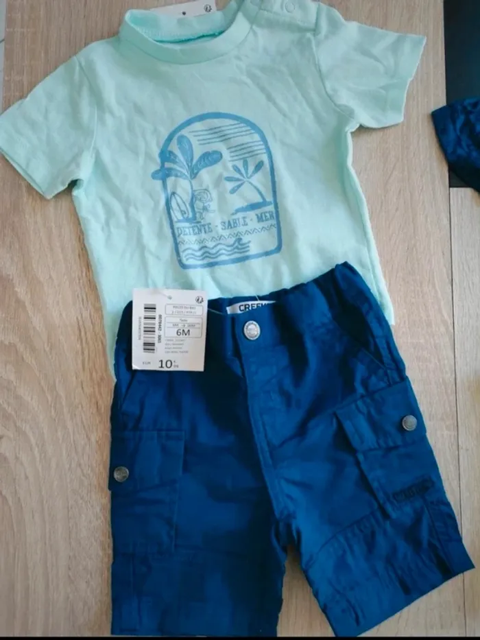 Ensemble bébé 6 mois