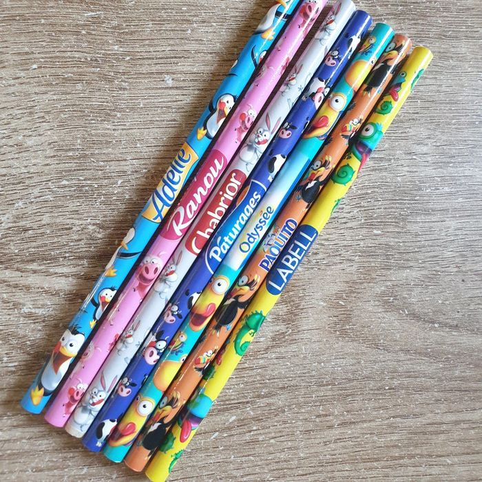 📚 Lot de 7 crayons à papiers #emyfleury_scolaire - photo numéro 2