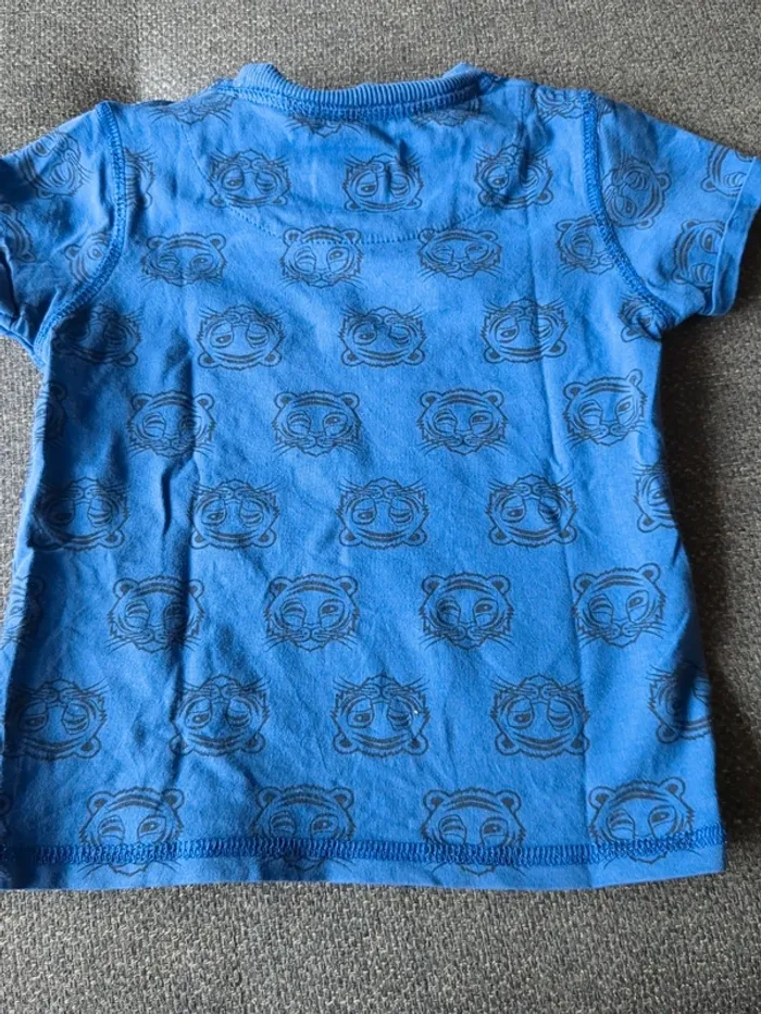 Tee shirt z8 bleu easy tiger 80 cm - photo numéro 7