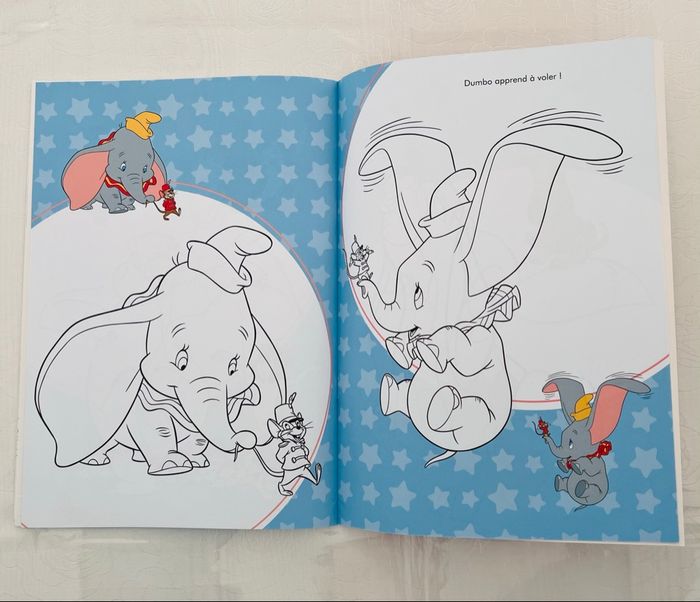 Livre coloriage Animaux Disney + stickers - photo numéro 4
