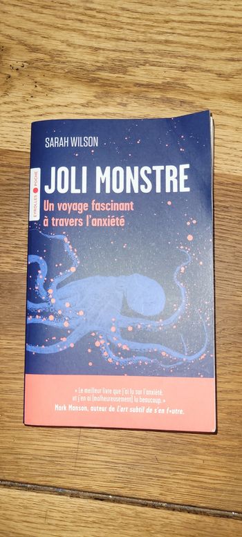 Joli monstre " un voyage fascinant à travers l'anxiété " 
