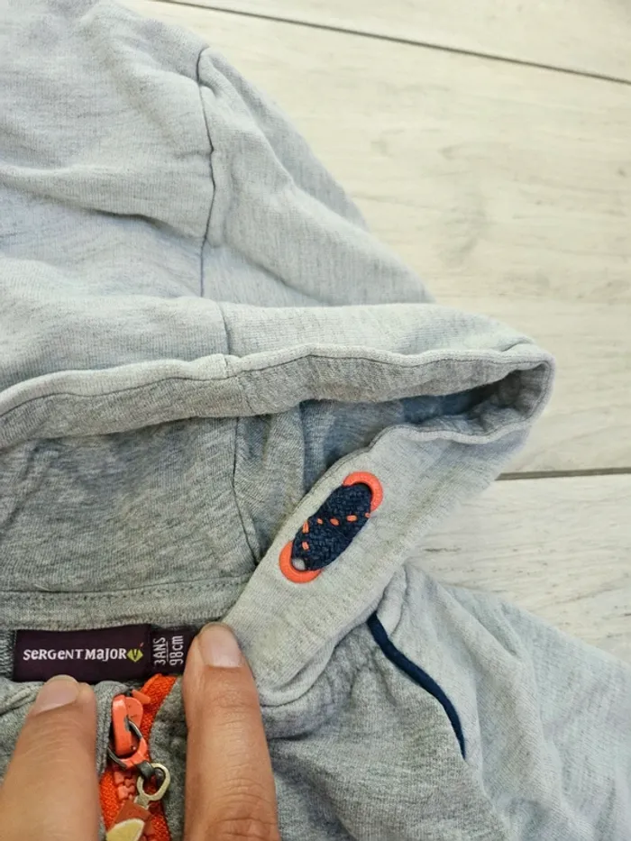 Veste zippé garçon 3 ans - photo numéro 2