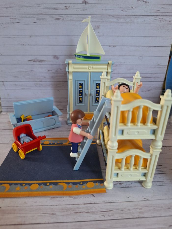 Playmobil chambre d’enfants Maison victorienne