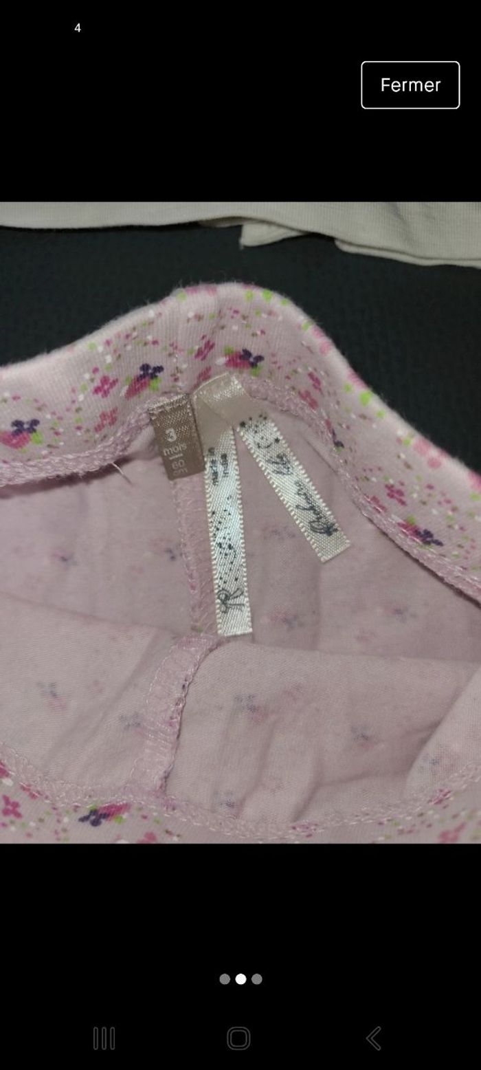 Ensemble fille 3 mois - photo numéro 2