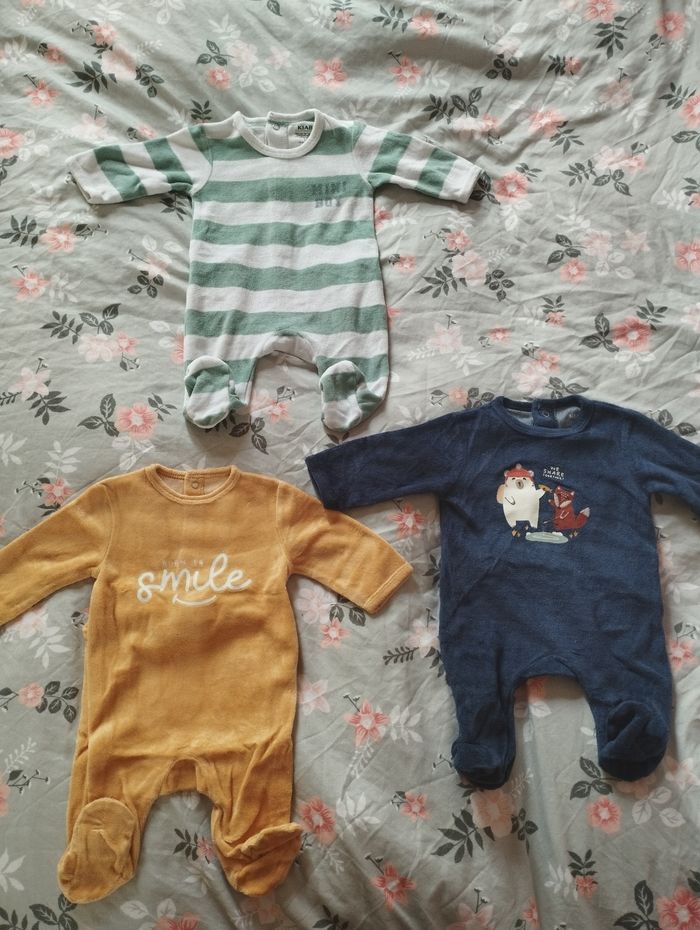 Lot pyjama garçon 1 mois