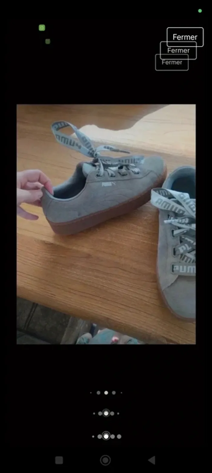 Baskets Puma grises 40 - photo numéro 4